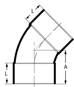 Bend Dwv ff 225 x 45