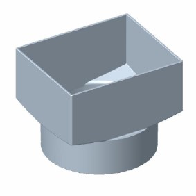 Product image of Adaptor Stormwater 100 x 80 x 90  