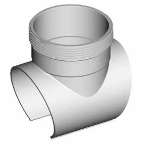 Product image of Snap On Boss Junction SW 100 x 100 x 90deg  