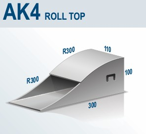 Product image of Kerb Adaptor Gal Rollover 105mm GAE3   