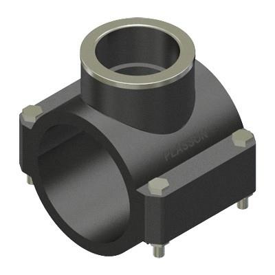 Product image of Tapping Saddle Poly 63p x 40fi - S/S Bolts