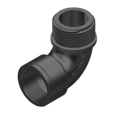 Product image of Elbow Screwed Poly M + F 20mm
