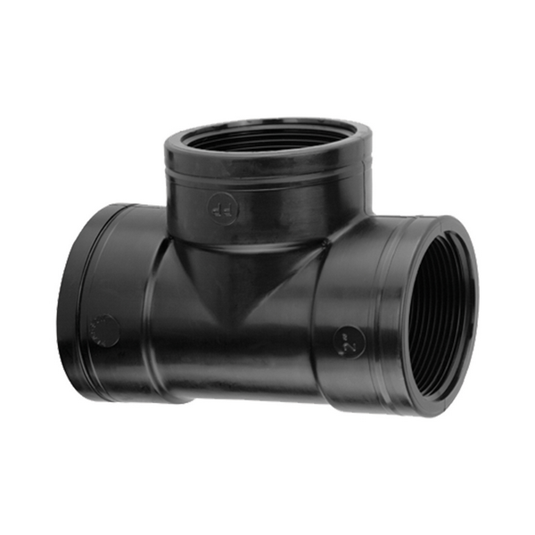 Product image of Tee Screwed Poly 15mm   