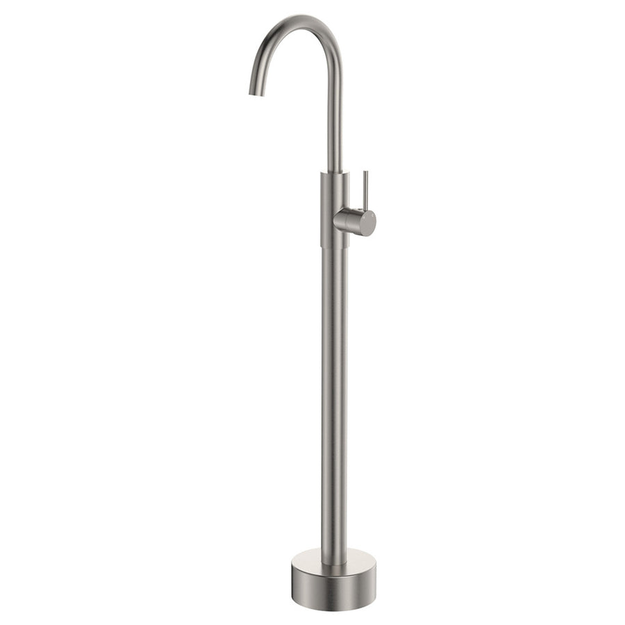 Product image of Fienza KAYA Floor Mounted Mixer Brushed Nickel (213112BN)