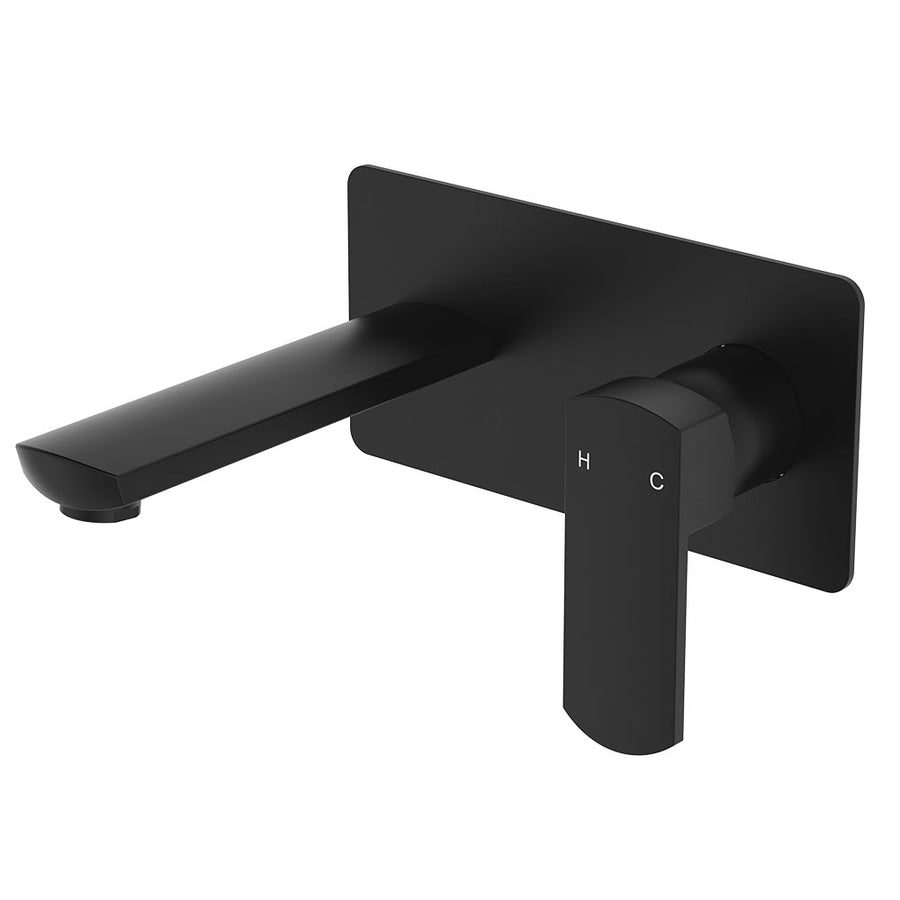 Product Image of KOKO WALL MIXER WITH SPOUT MATT BLACK