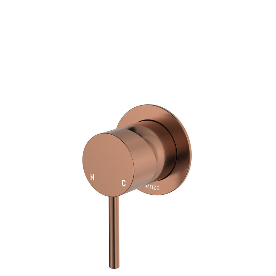 Product image of Fienza KAYA Wall Mixer Small Round Plate Brushed Copper LF SUS304