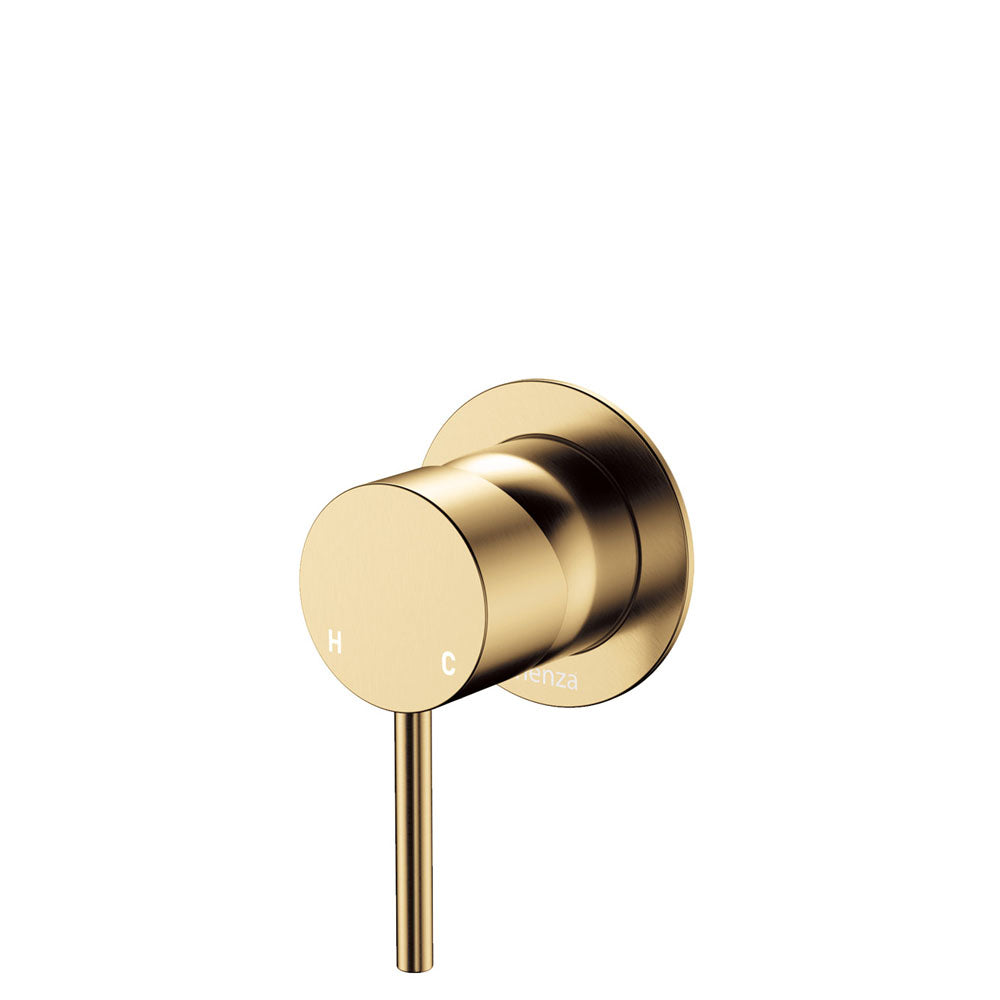 Product image of Fienza KAYA Wall Mixer Urban Brass Small Round Plate (228101UB-LF)