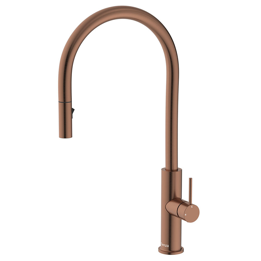 Product image of KAYA Pull Out Sink Mixer Brushed Copper