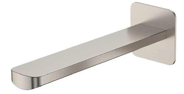 Product image of Fienza TONO Spout ONLY 200mm Brushed Nickel LF Eco Brass
