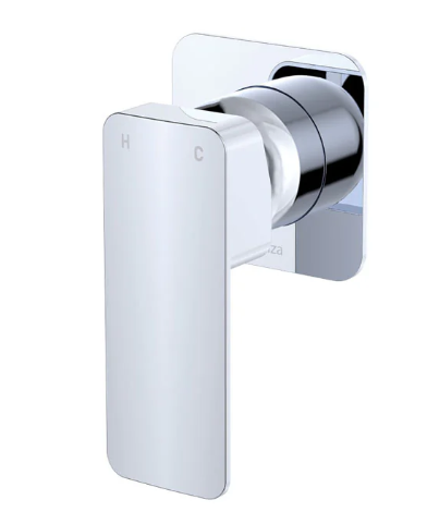 Product image of Fienza TONO Wall Mixer Small Square Plate Chrome LF SUS304 
