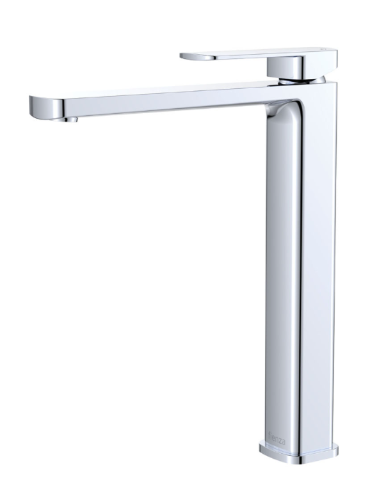 Product image of Fienza TONO Tall Basin Mixer Chrome LF Eco Brass (233107-LF)
