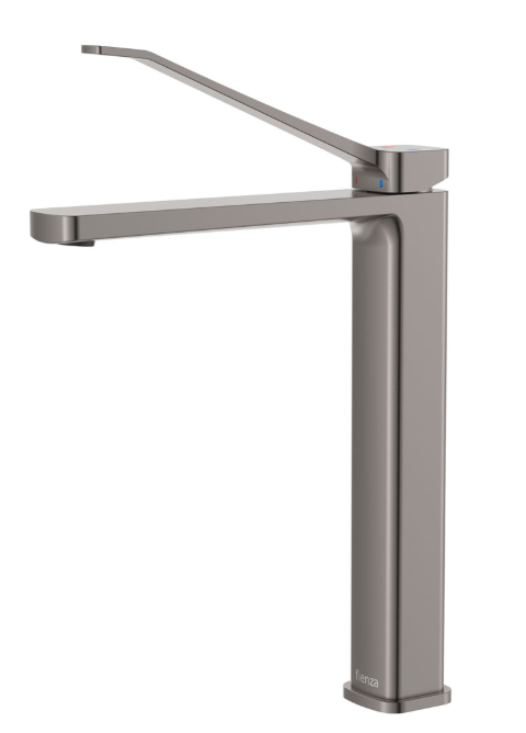 Product image of Fienza TONO Care Tall Basin Mixer Gun Metal LF Eco Brass
