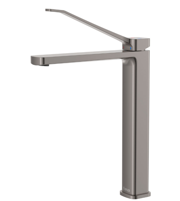 Product image of Fienza TONO Care Tall Basin Mixer Urban Brass LF Eco Brass 
