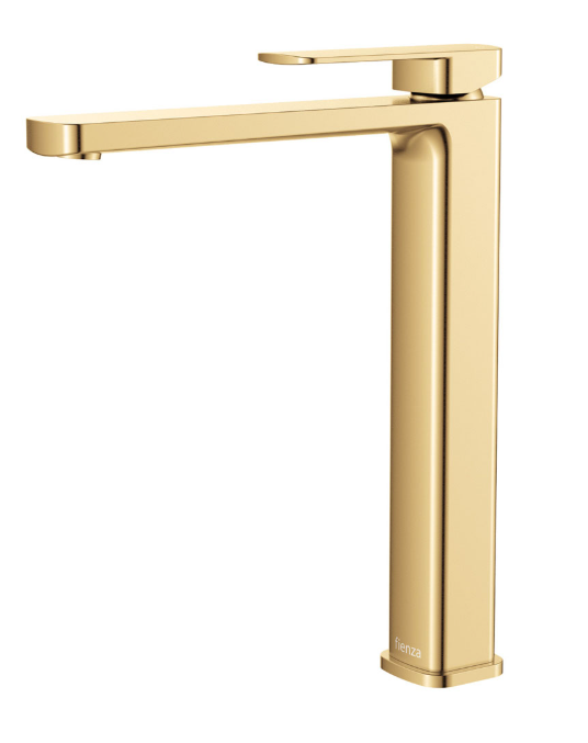Product image of Fienza TONO Tall Basin Mixer Urban Brass LF Eco Brass 
