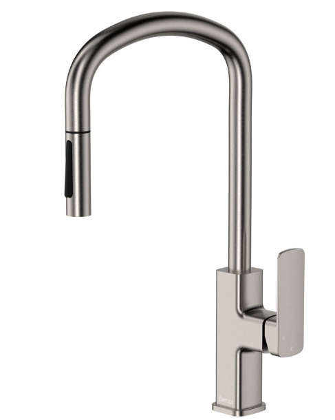 Product image of Fienza TONO Pull Out Sink Mixer Brushed Nickel LF SUS304 (233108BN-LF)
