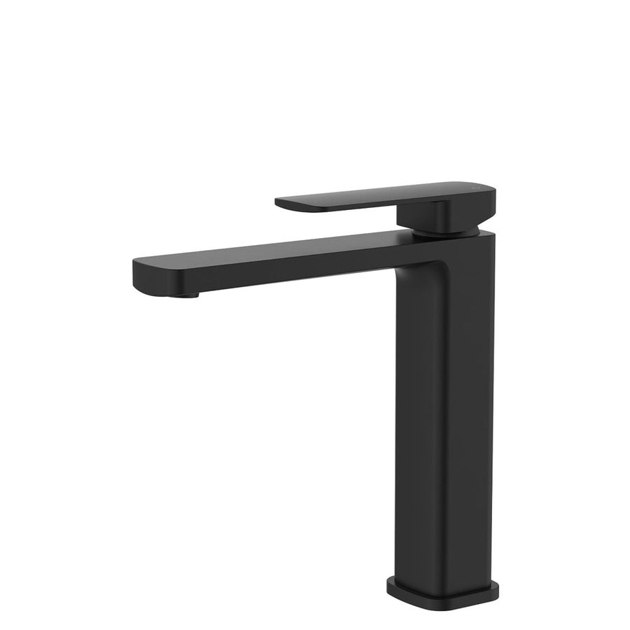 Product image of Fienza TONO Medium Basin Mixer Matte Black LF Eco Brass 

