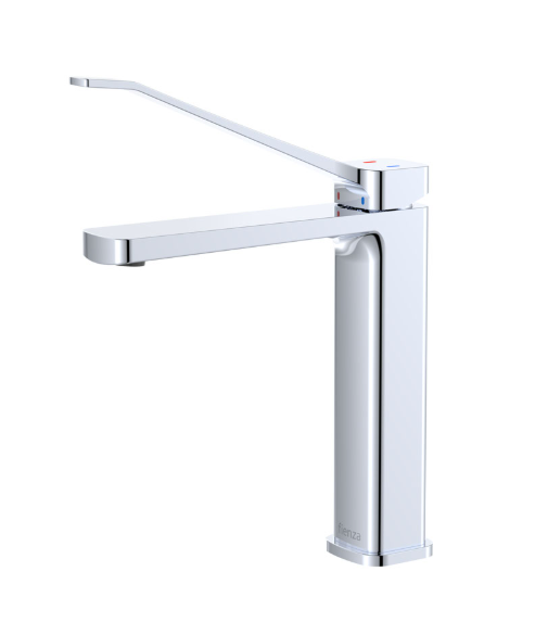 Product image of Fienza TONO Care Medium Basin Mixer Chrome LF Eco Brass 
