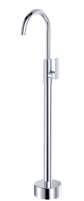 Product image of Fienza TONO Floor Mounted Basin/Bath Mixer Chrome LF (233112-LF)

