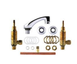 Product image of Booster Basin Set Std Adjustable Chrome LHB  