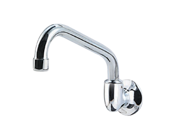 Product image of Tube Wall Swivel Spout Chrome 180mm