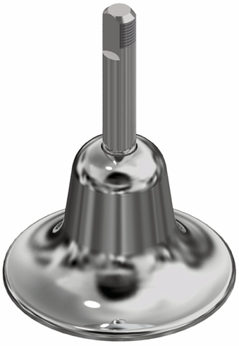 Product image of Ram Easyclean Wall Stop 1/4t Contra Hot Lhb  