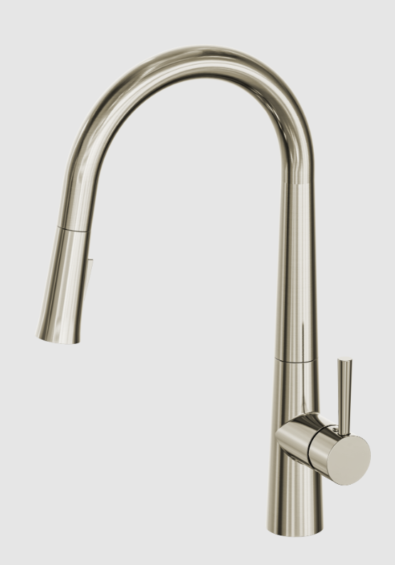 Product image of Enhance Nobel Plus Pull Down Sink Mixer Pin Lever Brushed Nickel - Lead Free
