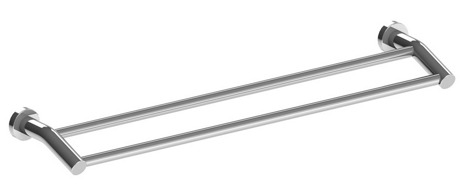 Product image of Enhance Meno Plus 600mm Double Towel Rail Chrome