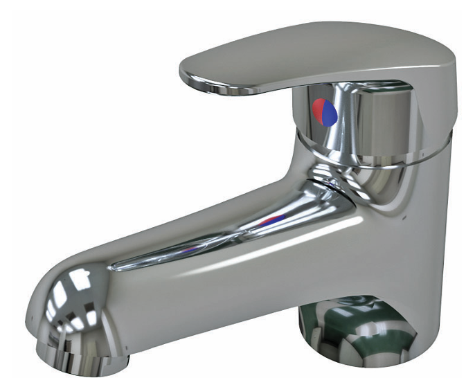 Product image of Fiesta Cp Fixed Cast Basin Mixer - 40mm