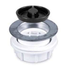 Product image of Plug & Waste 50mm Std S/S Pvc  