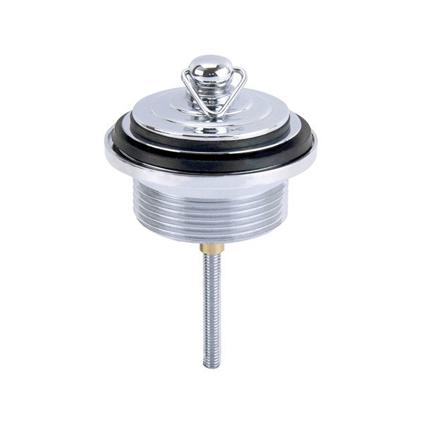 PLUG AND WASTE - ADJUSTABLE WITH BRASS PLUG - 2 piece plug and waste cp