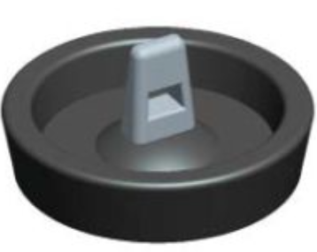 Product image of Rubber Plug Black 40mm