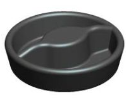 Product image of Rubber Plug Black 50mm