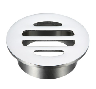 Product image of Floor Grate Cp Brs Round 50mm Suit Pvc