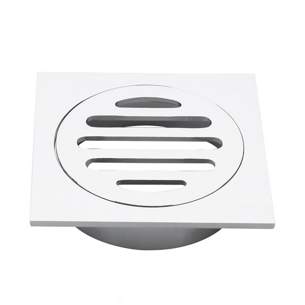 Product image of Floor Grate Cp Brs Square 100mm Suit Pvc  