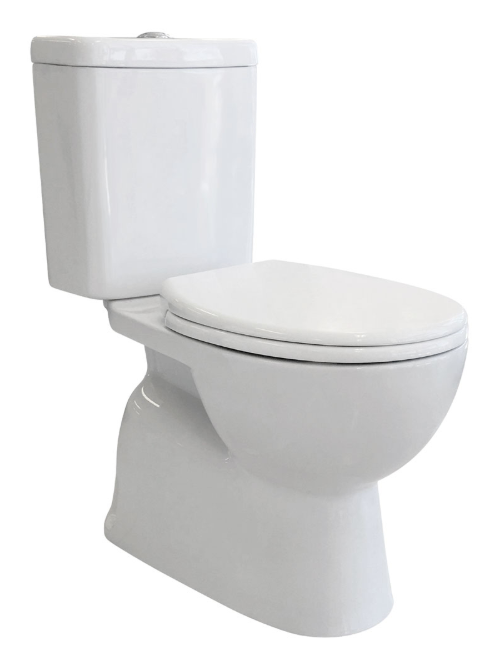 Product image of Fienza Toilet Suite Stella Close Coupled Sc Bottom Inlet L or RH Rimless Snv White - K009