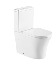 Product image of Toilet Suite BTW Emilia MkII Rimless Soft Close Standard Seat White 