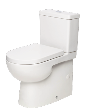 Product image of Toilet Suite Toledo Xtra Extra Height Flush to Wall Rimless (not in original cartons) Clearance Item