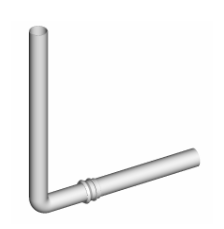 Product image of Flushpipe Extended 50mm   