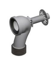 Product image of Pan Bend Curved Pvc 100mm