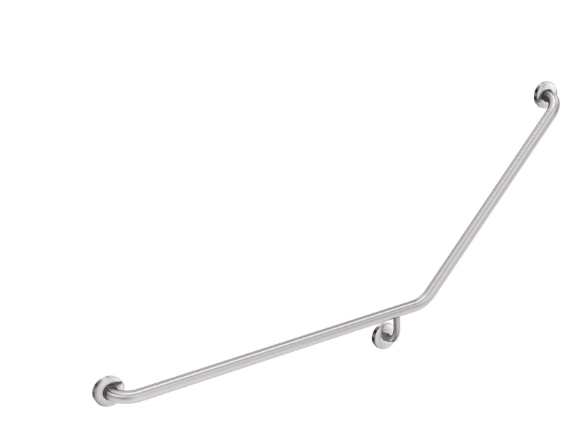 Product image of Fienza Grab Rail S/S 40 Deg Left Hand Rail **GST Exempt Item**