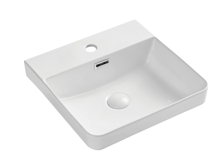 Product image of Fienza PETRA Semi Inset Basin 1th w O/Flow - RB4063 