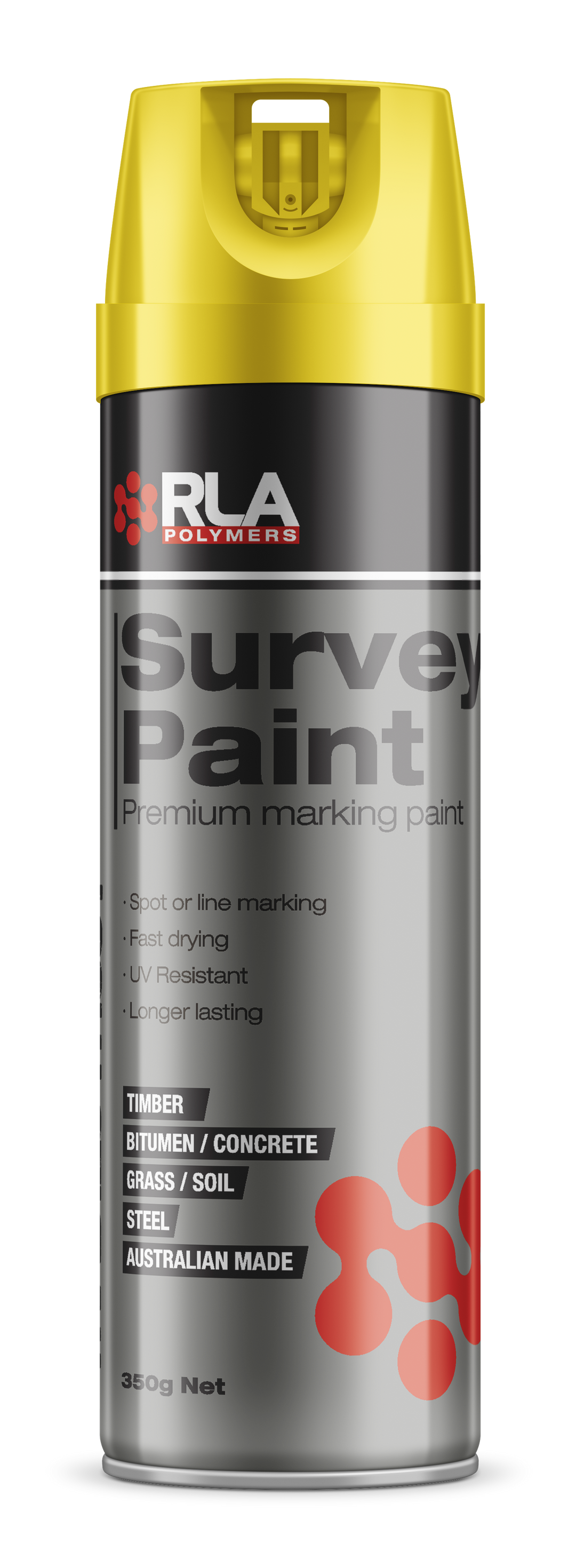 Product image of Spot Marking Paint Fluoro Yellow 350g  