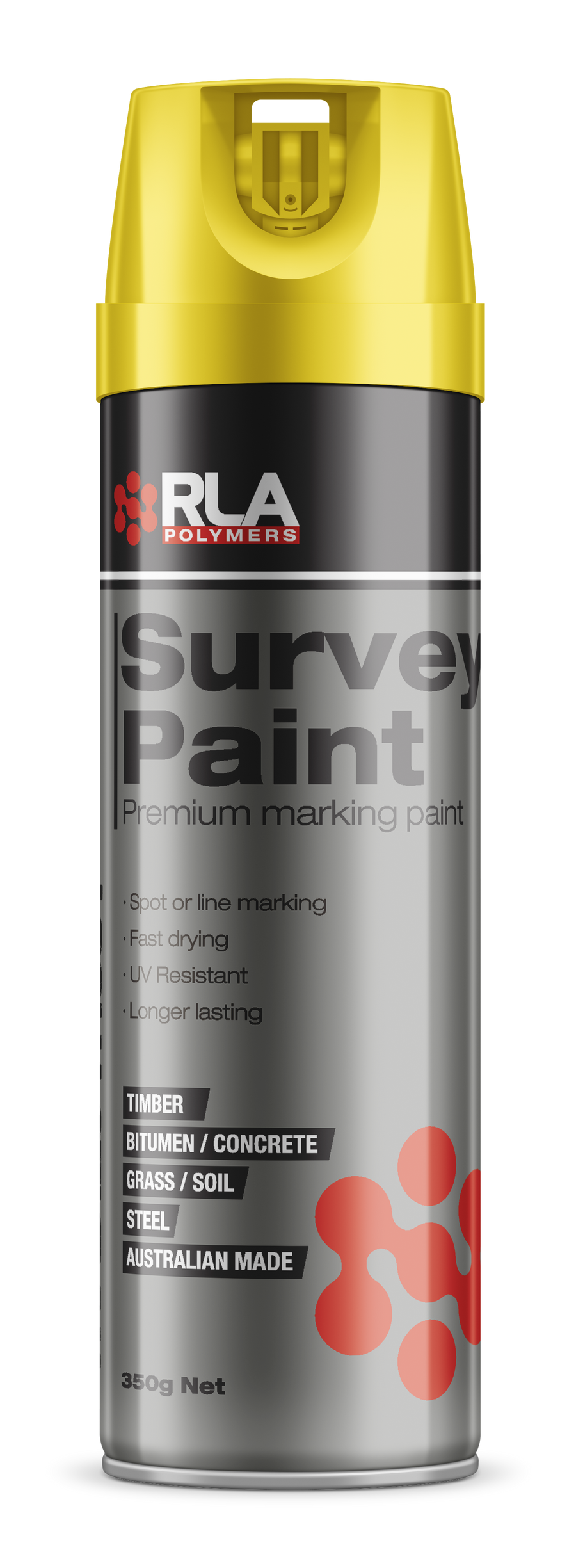 Product image of Spot Marking Paint Fluoro Yellow 350g  
