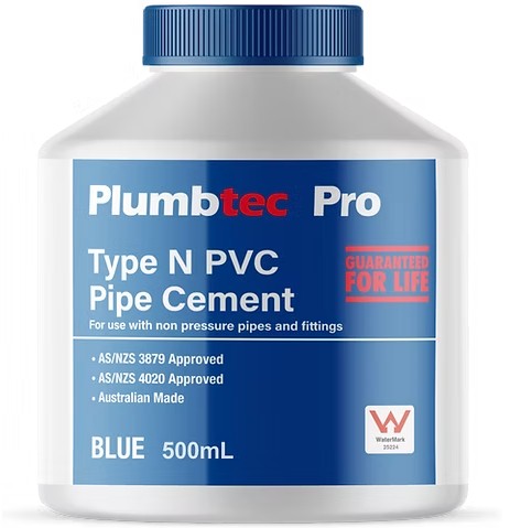 Product image of Solvent Cement Blue 500ml (Blue Glue)  