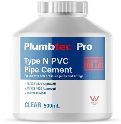 Product image of Solvent Cement Clear 500ml  (Clear Glue)  