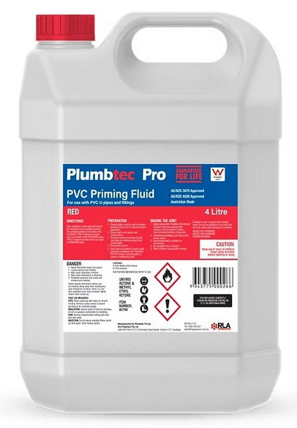 Product image of Cleaning Fluid Red 4ltr (Red Primer)  