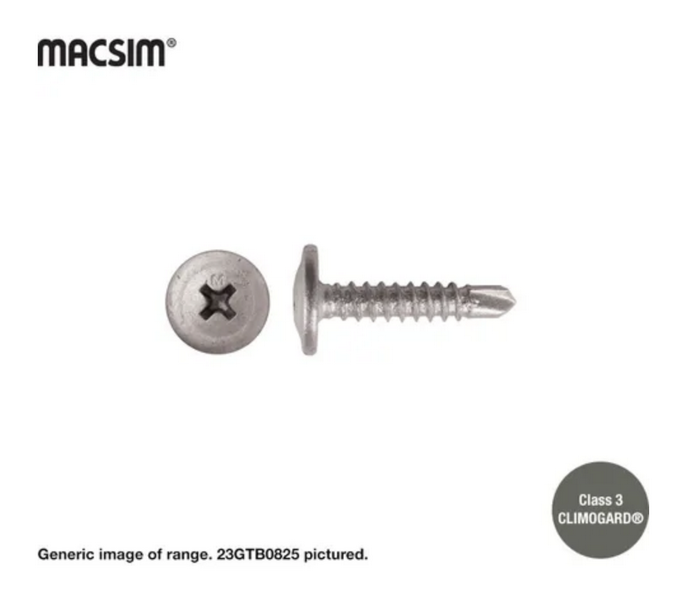 Product image of Button Tek Screws Gal 12 x 8g (100)