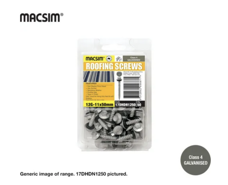 Product image of Timber Roof Screw 50 x 12g (50)  Type 17  