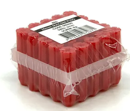 Product image of Wall Plug Red 25mm (pkt 25)  