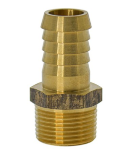 Product image of Hose Barb Brs 15mi x 15   